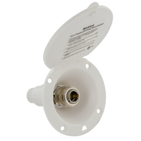Valterra QUICK CONNECT VALVE, 2.75IN, WHITE PF147005